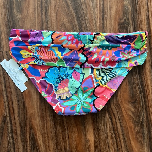 Bleu Rod Beattie Make It Pop Sarong Bikini Bottom - Picture 9 of 12